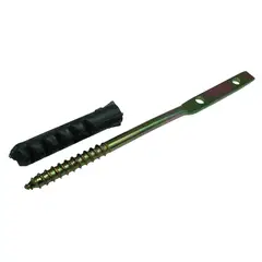 Foxmix - Pats Suporte para Cortina com Bucha 8mm Ct02P Dourado