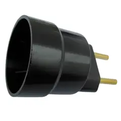 Halux - Soquete Com Pino Para Tomada Para Lampada E27