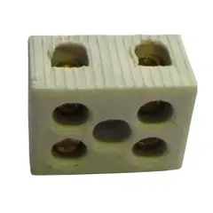 Halux - Conector Porcelana Bipolar Para Cabo/Fio 10Mm2