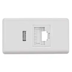 Tramontina - Módulo Informática Rj45 Cat6 Liz Branca