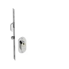 Pado - Fechadura Porta de Correr Bico de Papagaio 801 maquina 19mm Cromado
