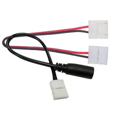 Luminatti - Kit Conector Emenda Fita Led Preto