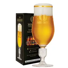 Ruvolo - Taça para Cerveja de Cristal Baden Brasão Transparente