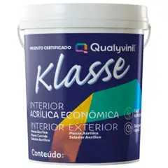 Qualyvinil - Klasse Massa Corrida PVA balde 6 KG
