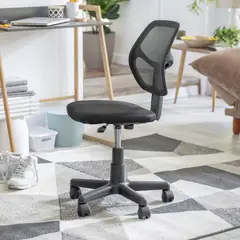 Just Home Collection - Cadeira de Escritorio Avignon Preta