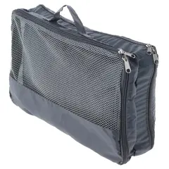 Just Home Collection - Organizador de Mala Duplo Preto