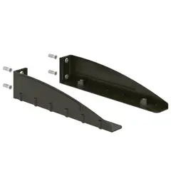 Just Home Collection - Suporte Multiuso de Aço Preto Multivisão