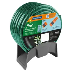 Tramontina - Mangueira de Jardim Flex c/Engate e Suporte 1/2" 20 Metros