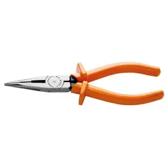 Tramontina - Alicate de Bico Meia Cana Aço Cromo 1000V Reta 6" Laranja