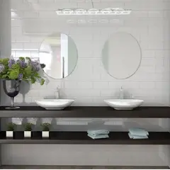 Ceral - Revestimento Cerâmico Esmaltado 10 x 20cm Bisotado 1,04m²