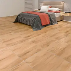 Holztek - Piso Cerâmico Pavia Plus 62x62cm Caixa 2,32m² Marrom