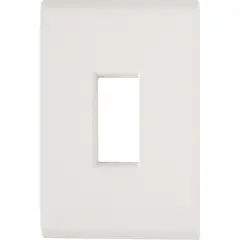 Tramontina - Placa Liz Branca 4X2 1 Posto