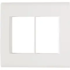 Tramontina - Placa Liz Branca 4X4 6 Postos