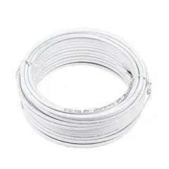 Dualcomp - Cabo Coaxial Rg 59/47 R50 Branco