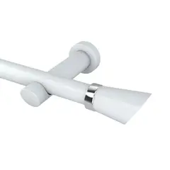 Belchior - Kit Varao 1,50m 19mm Fino Aço Alemao Branco