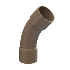 Tigre - Curva 45° Soldável Água Fria marrom 32"