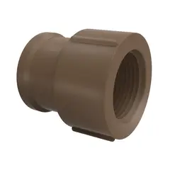 Tigre - Luva Soldavel / Roscável Água Fria marrom 20mmx1/2"