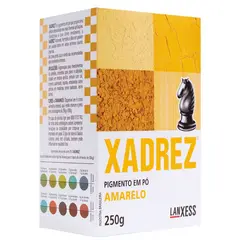 Lanxess - Tinta para Piso Amarela Pigmento em Pó Xadrez 250g
