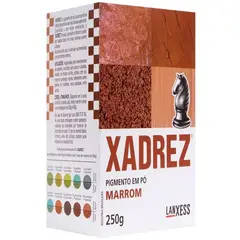 Lanxess - Tinta para piso Marrom Pigmento em Pó Xadrez 250g