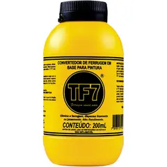 Tf7 Quimica - Convertedor de Ferrugem 200ml Amarelo TF7