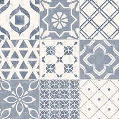 Cecrisa - Porcelanato Natural Lisboa BL 58,4X58,4cm Caixa 1,70m² Retificado Azul