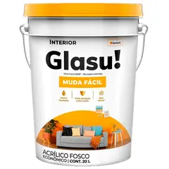Suvinil - Tinta Acrílica Econômica Glasu Muda Fácil 20L Branco
