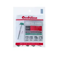 Onduline - Prego Fácil 3,4x65mm Verde