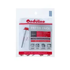 Onduline - Prego Fácil 3,4x65mm Vermelho