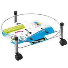 Passerini - Suporte com Rodízios para Botijão e Vaso Cromado