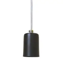 Pavilonis - Pendente Slin Preto Bivolt