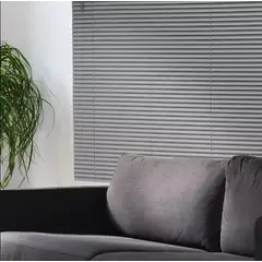 Evolux - Persiana Horizontal PVC Off 160x130 Cb Cinza