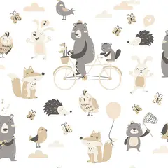 Revex - Papel de Parede Bichinhos Bege