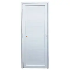 Brimak - Porta Veneziana PVC Branco Direita 216x90x6cm Itec