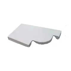 Calhaforte - Cabeceira Moldura Corte 28, Branco, Esquerdo,calhaforte