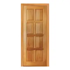 Mapaf - Porta Montada Madeira Maciça Tauari 215x92x14cm