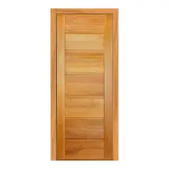 Mapaf - Porta Montada Madeira Maciça Tauari 215x82x14cm