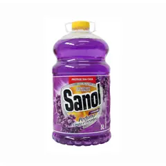Sanol - Desinfetante Leitoso Lavanda 5L Roxo