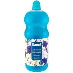 Sanol - Limpador Perfumado Intense Jasmine Azul 2L