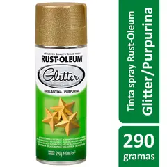 Rust-Oleum - Tinta Spray Especialidades Glitter 290G Purpurina Ouro