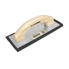 Momfort - Desempenadeira de Aço para Rejuntar Reta 10x25cm 4 Lados