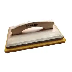 Momfort - Desempenadeira de Madeira com Espuma 14x24cm