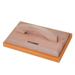 Momfort - Desempenadeira de Madeira com Espuma 15x25cm