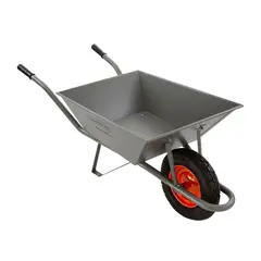 Tramontina - Carrinho de Mão com Caçamba Reforçada 65L Extraforte Prata