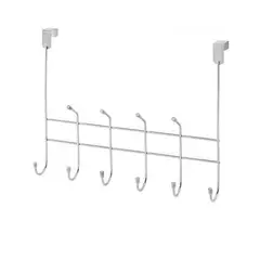 Passerini - Cabide para Porta 10 Ganchos Cromado