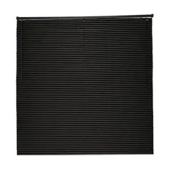 Conthey - Persiana Horizontal PVC 130x160cm Preto Evolux