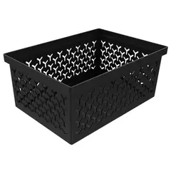 Crippa - Cesto Organizador M 14,0x22,7x31,7cm Preto