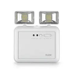 Elgin - Luminária de Emergência 16W 1200 Lumens Bivolt Branco