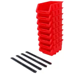undefined - Conjunto de Organizadores com 8 Peças
