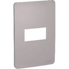 Schneider - Placa Orion Axis Grey 4X2 1 Posto