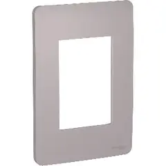 Schneider - Placa Orion Axis Grey 4X2 3 Postos